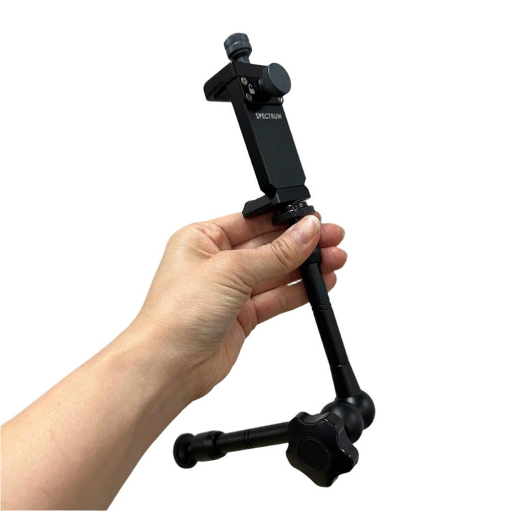 'Social Media Rig' 11" Articulating Magic Friction Arm with with Smart Phone Mount - Bundle