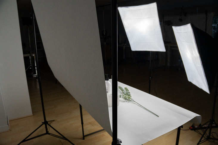 'Product Imaging Essentials Combo' Product Photography Lighting and Backdrop Kit (Medium Products) - Bundle