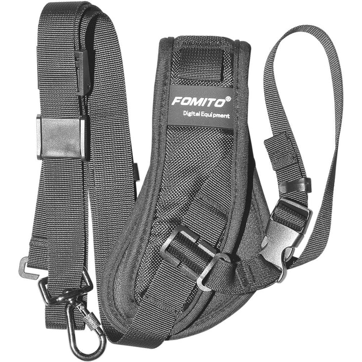 Fomito Q-1 Rapid Shooting Camera Neck Strap with Quick Release and Safety Tether