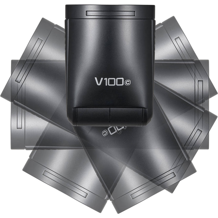 Godox V100-C 100Ws HSS TTL Li-ion Round Head Speedlight Flash (Canon)