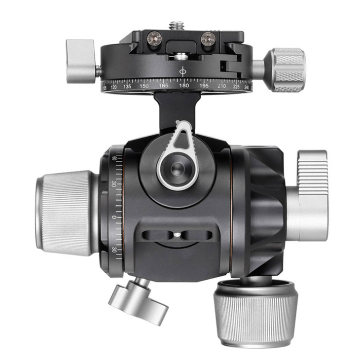 Leofoto G4 60mm 3-Axis Geared Head with NP-60 Plate