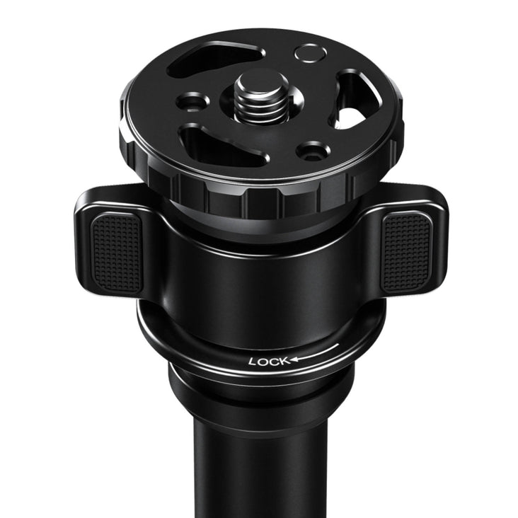 Leofoto LG-324C Black 4 Section Water Resistant Carbon Fibre Tripod with LH-40R Ball Head