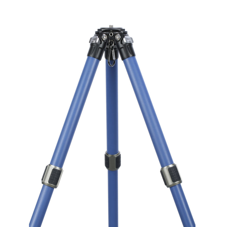 Leofoto LP-324C Poseidon Series 4 Section Water Resistant Carbon Fibre Tripod with Blue LH-40LR Ball Head