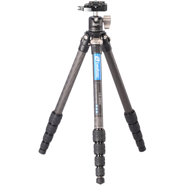 Leofoto LS-225C Ranger Series 5 Section Carbon Fibre Tripod with LH-25LR (Lever Release) Ball Head