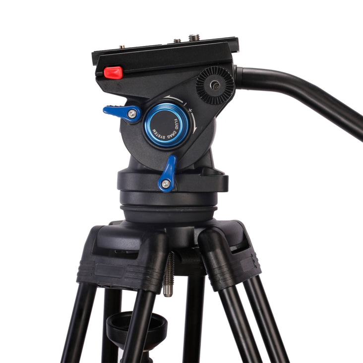 Leofoto VT-20 Video Tripod + LF-75 75mm Video Fluid Head