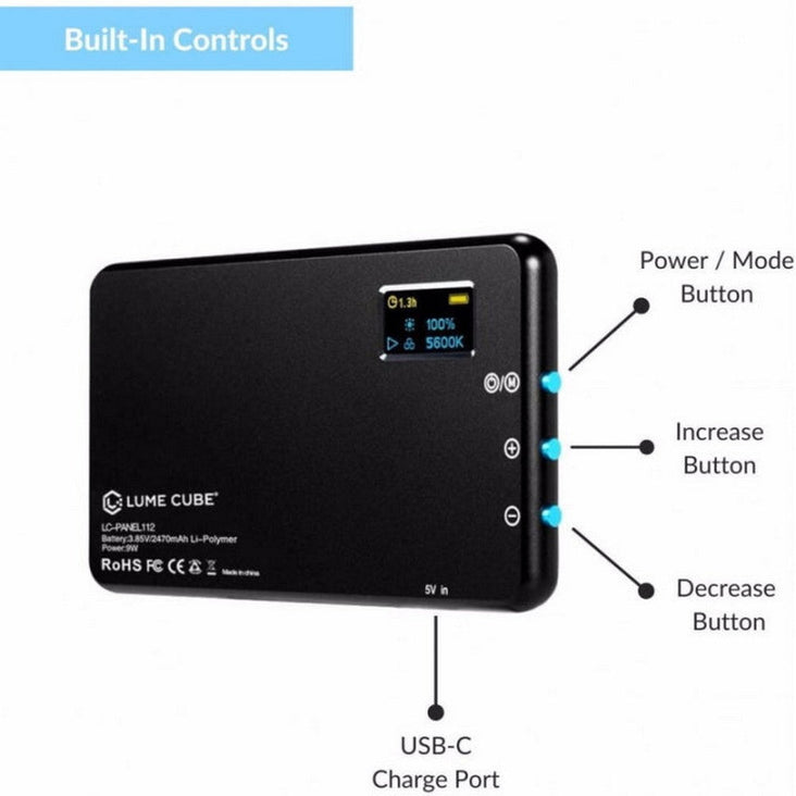 Lume Cube Panel GO Bi-Color LED Light