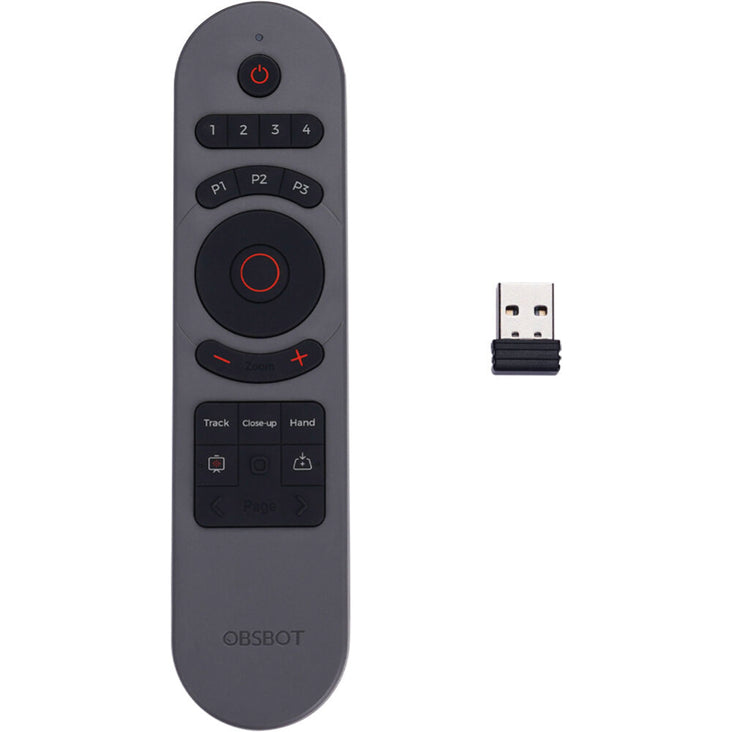 OBSBOT Smart Remote Controller with USB-A Dongle for Tiny 2