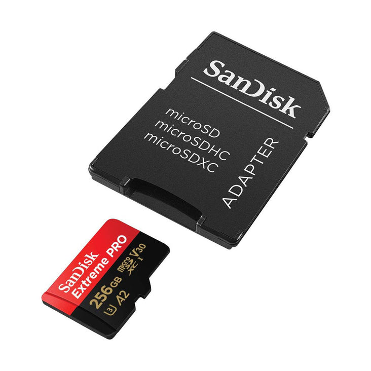 SanDisk Extreme Pro 256GB microSDXC U3 Memory Card