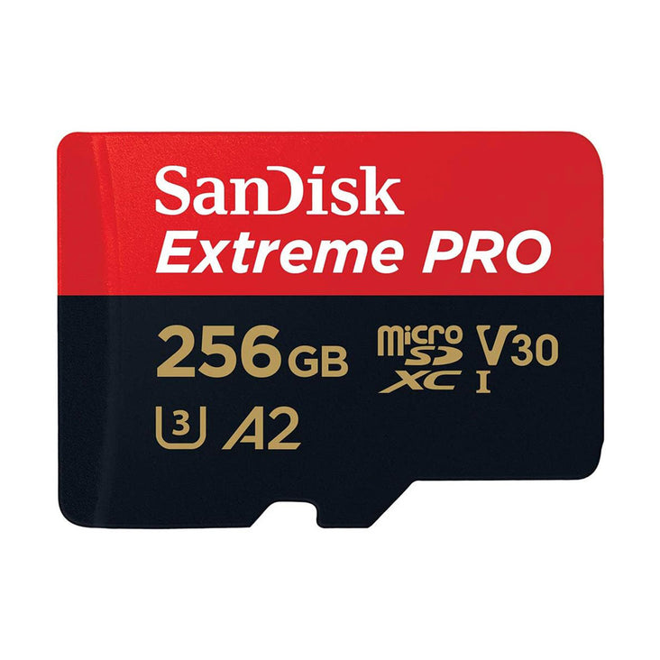 SanDisk Extreme Pro 256GB microSDXC U3 Memory Card