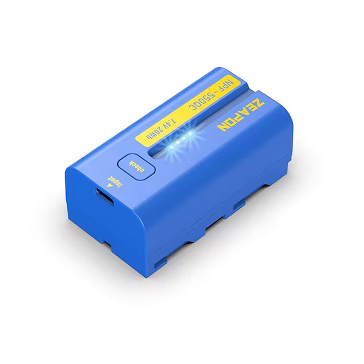 ZEAPON NPF-550QC Blue Elf Battery With USB-C Charge Port (3500mAh)