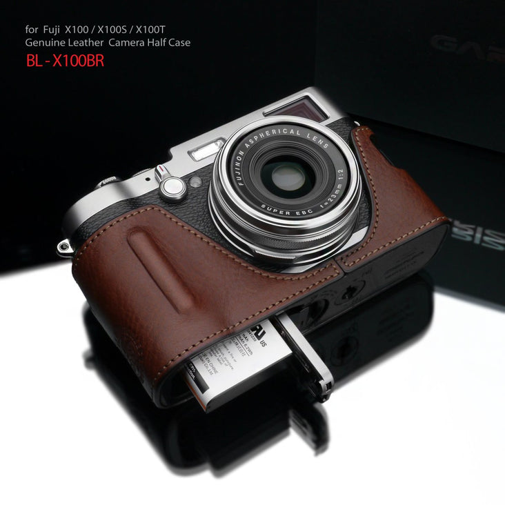 Gariz Brown Leather Camera BL-X100BR for Fuji Fujifilm X100 – Hypop