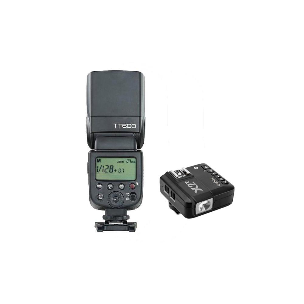 Godox TT600 2.4G HSS Universal Flash Speedlite & X2 Trigger Kit